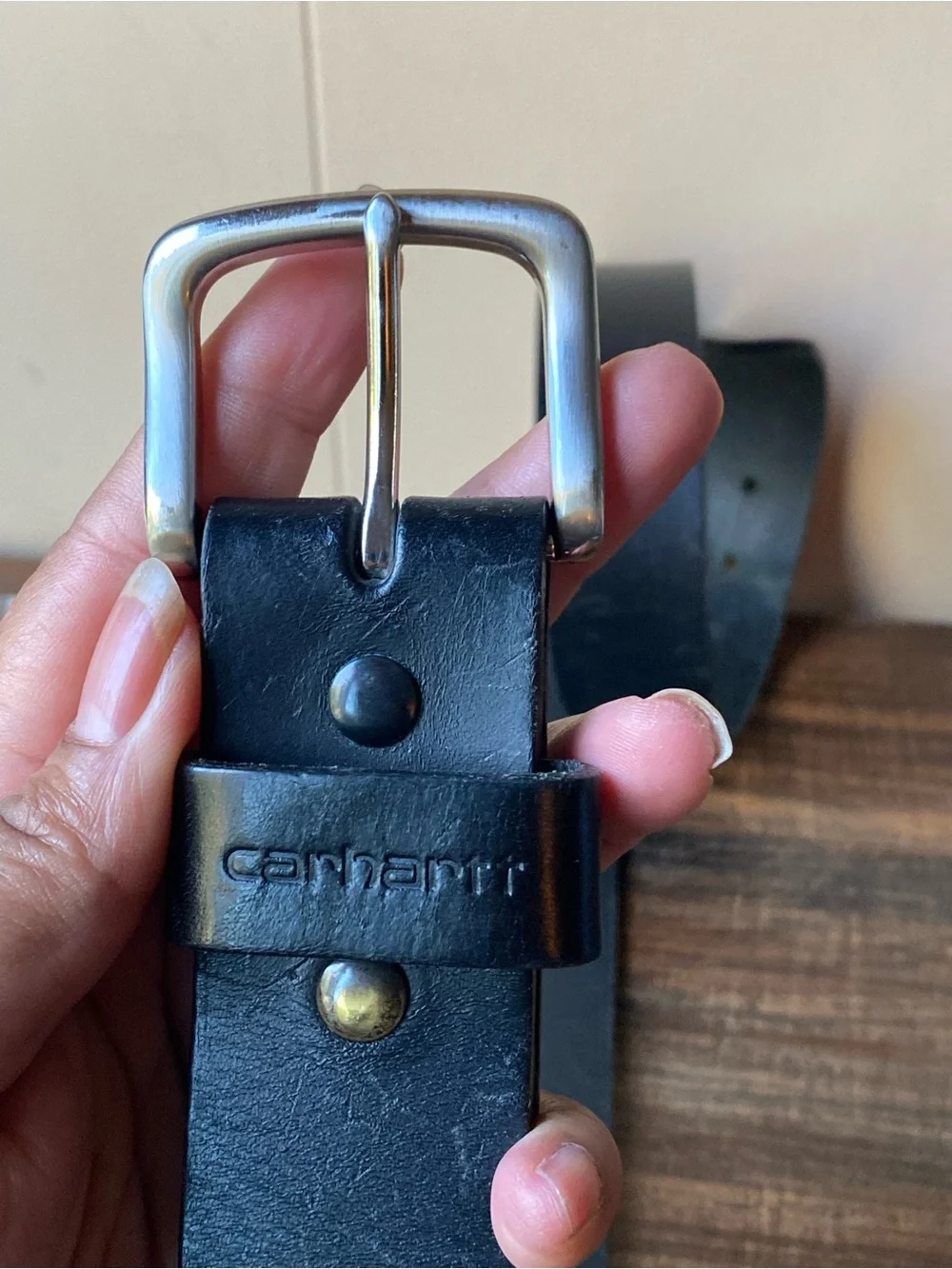 Carhartt Leather Belt, 34”